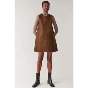 COS Brown Mini Dress